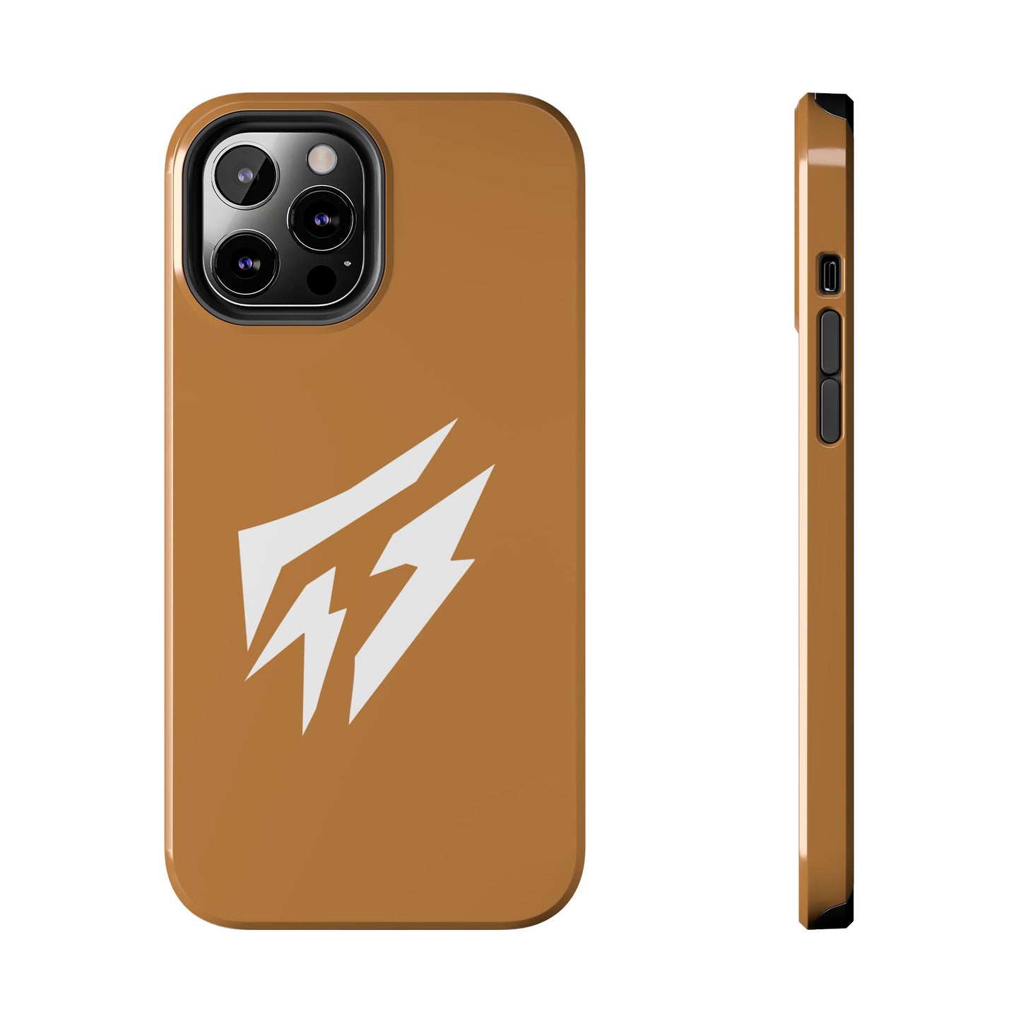 Flashlander Thunders Tough Phone Cases for all Iphone and Samsung Galaxy Light Brown