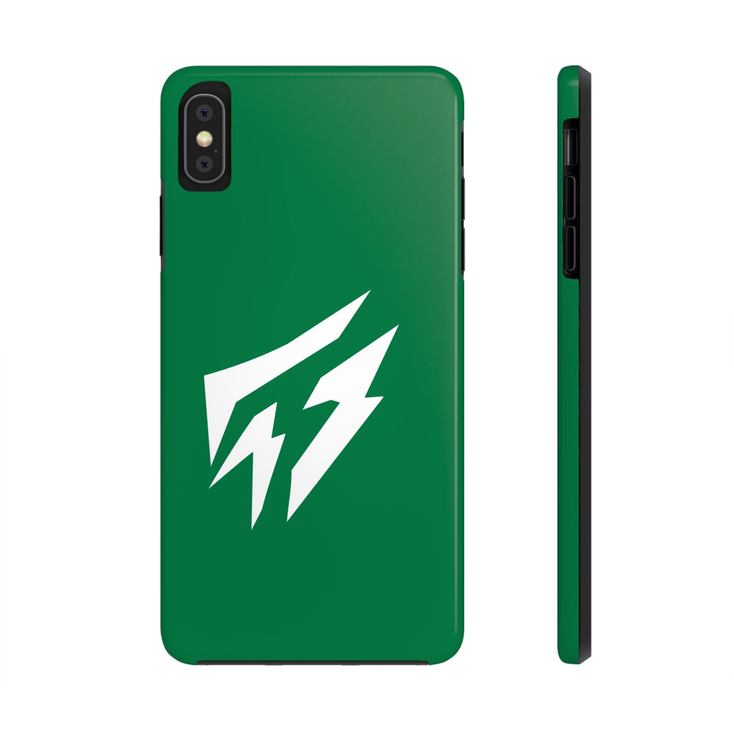 Flashlander Thunders Tough Phone Cases for all Iphone and Samsung Galaxy Dark Green