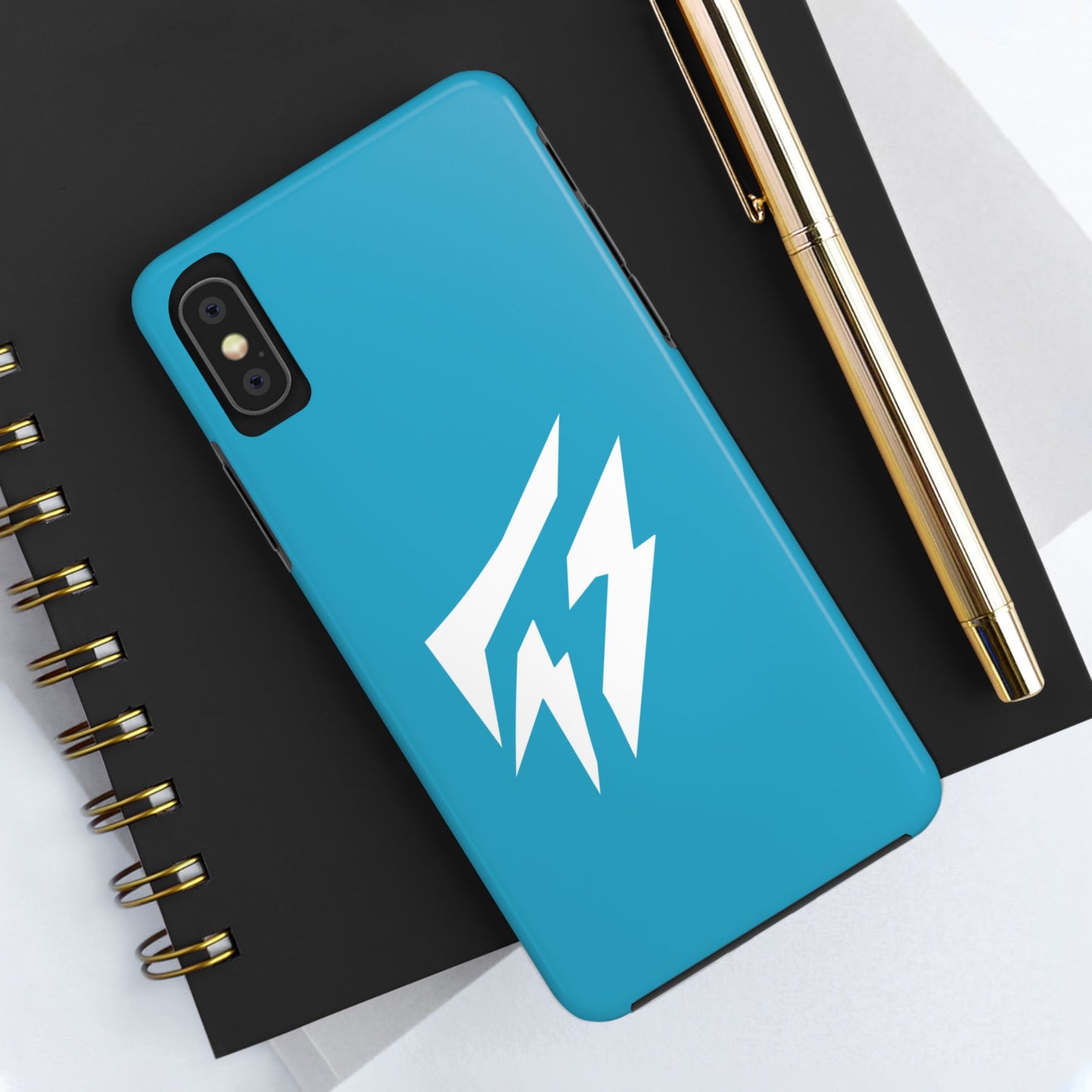 Flashlander Thunders Tough Phone Cases for all Iphone and Samsung Galaxy Blue Aqua Turquoise