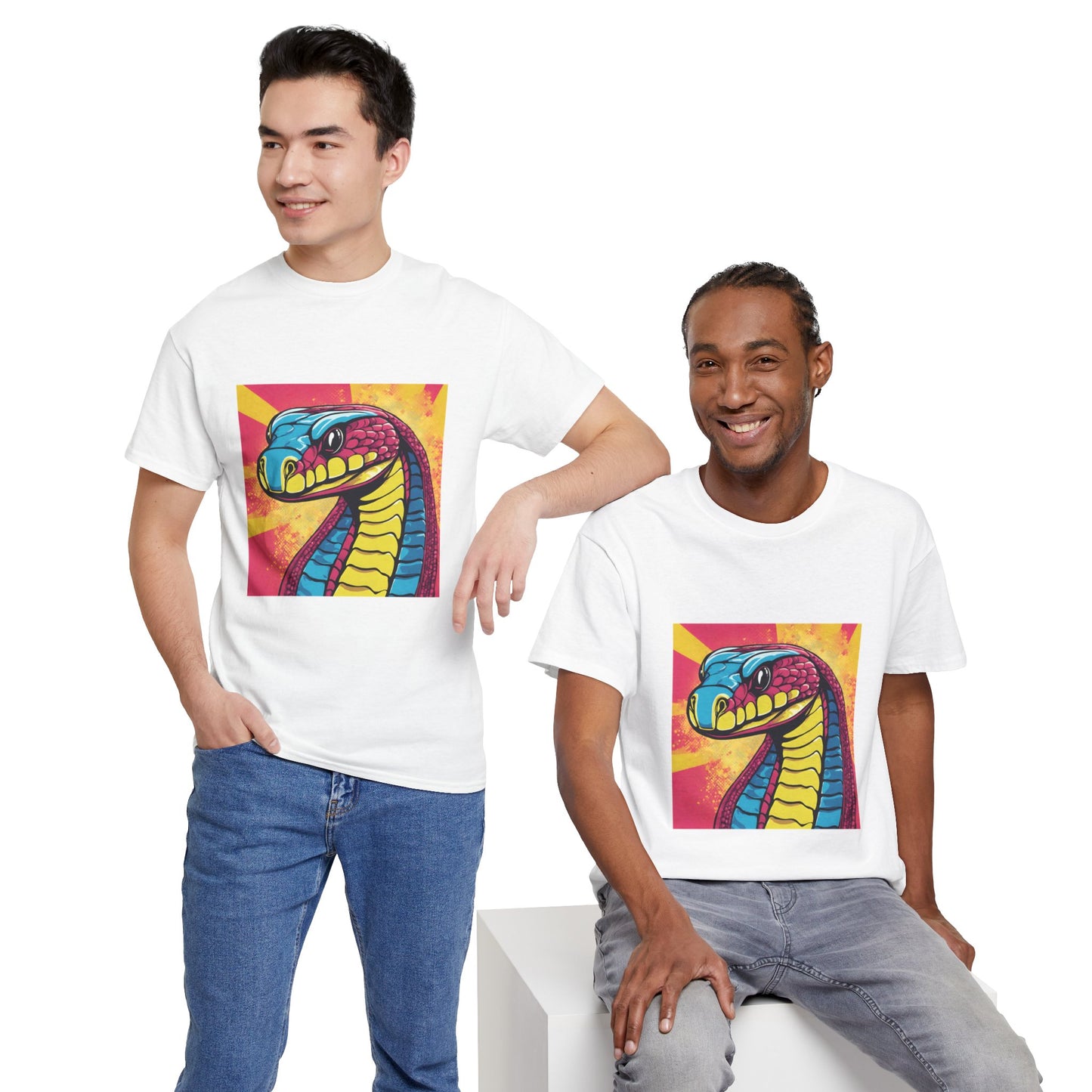 Cobra Snake Pop Art - Flashlander Gym Shirt