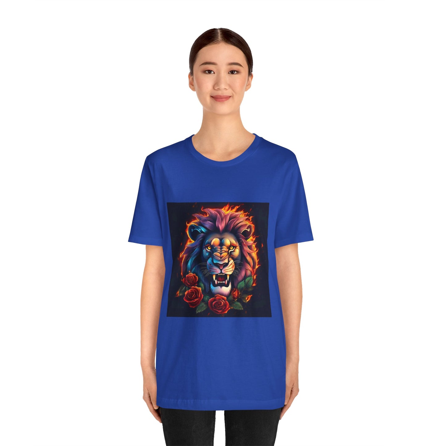 Brave Lion Flames Flashlander Gym Shirt