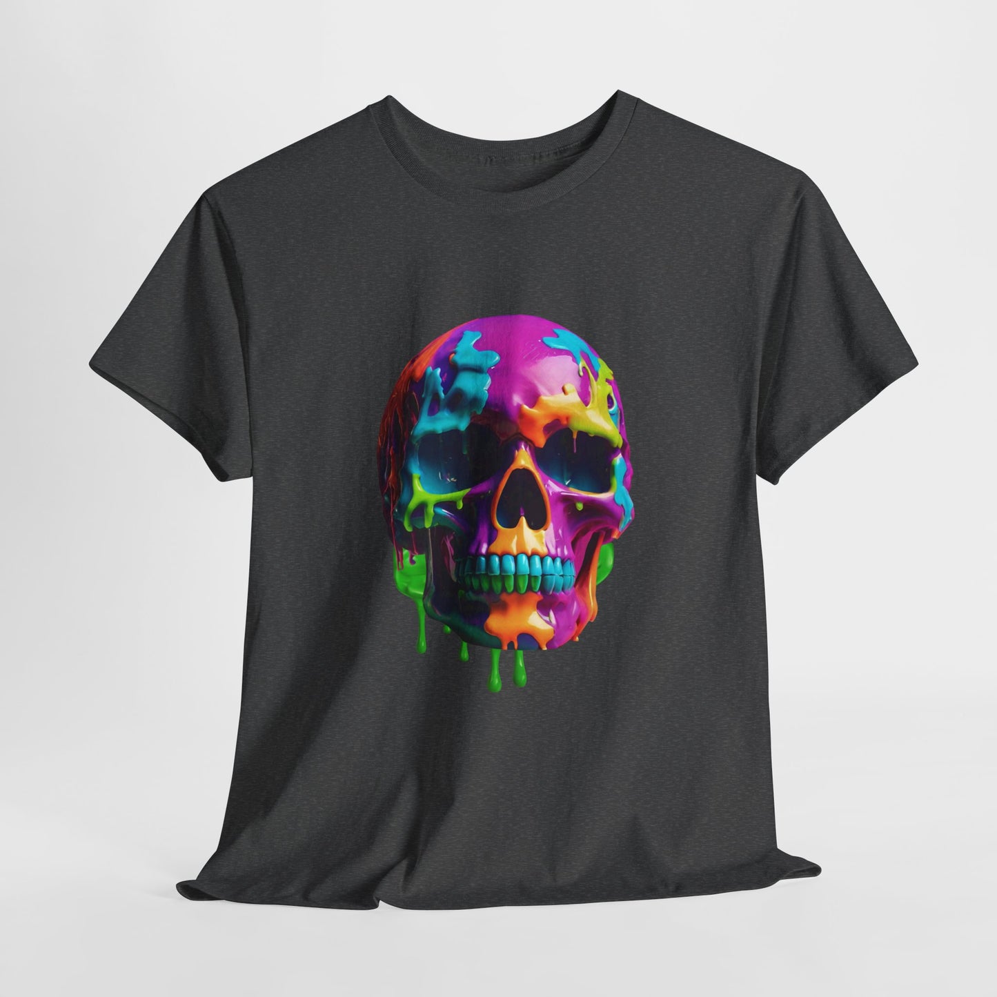 Neon Meltdown Skull Flashlander Gym Shirt