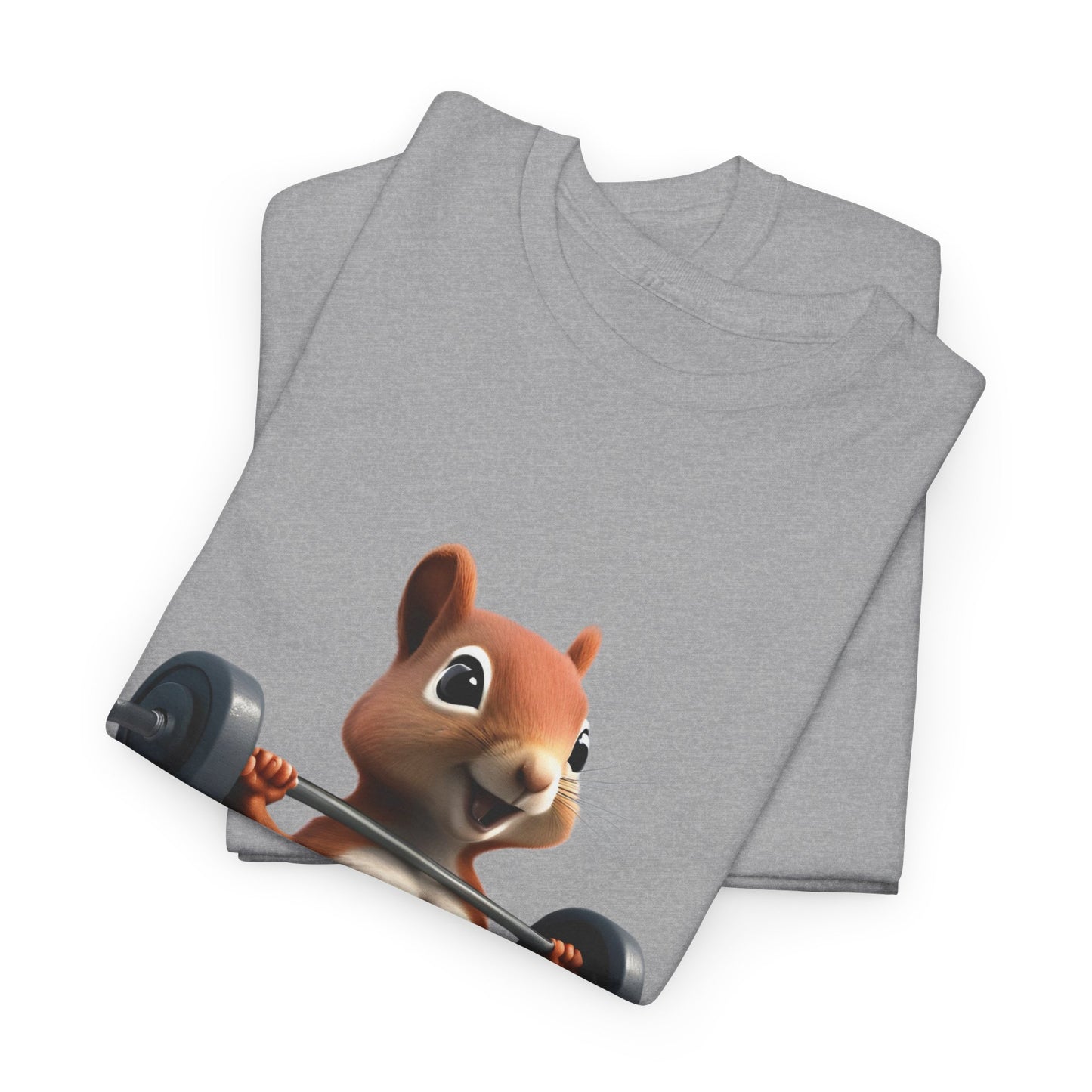 Squirrel Weightlifting Vintage Gym Shirt - Flashlander Graphic Tee