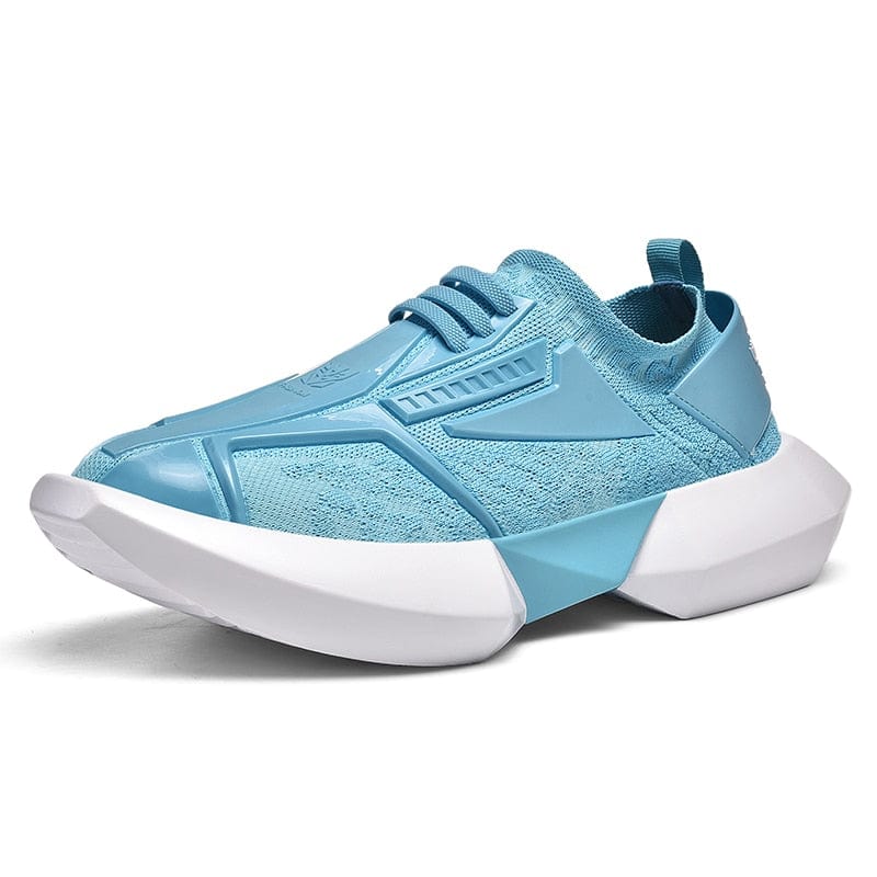 blue sneakers troyan flashlander left side