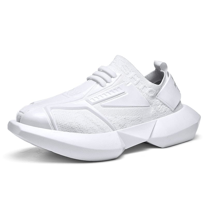 white shoes troyan flashlander left side