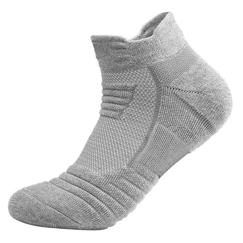 grey socks ninjux flashlander left side premium cotton men's socks