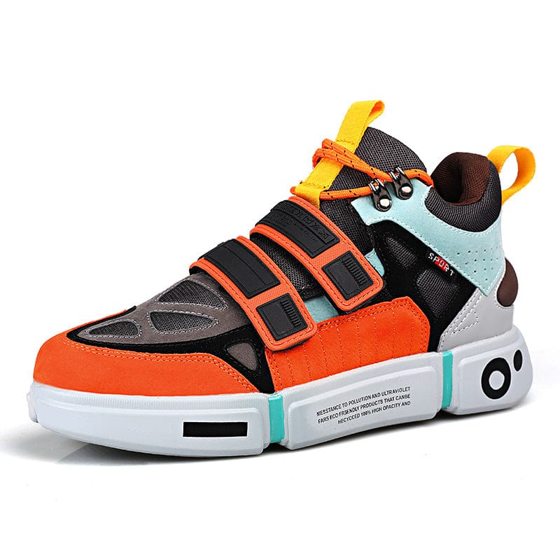 orange sneakers mcfly flashlander left side