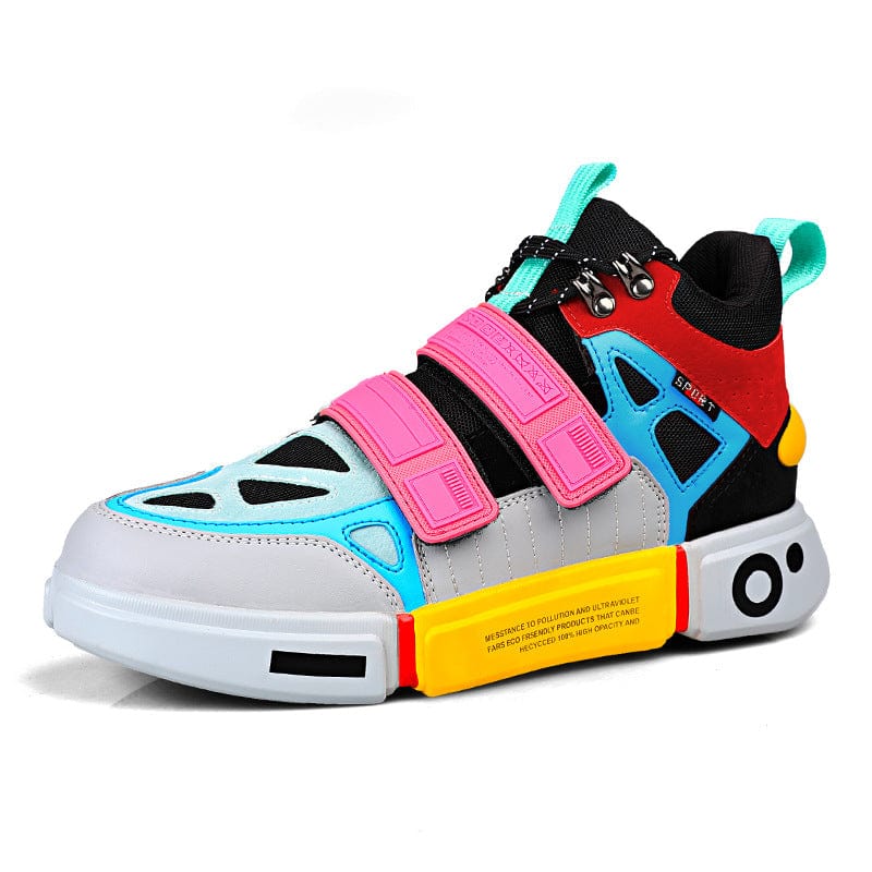 colorful sneakers mcfly flashlander left side
