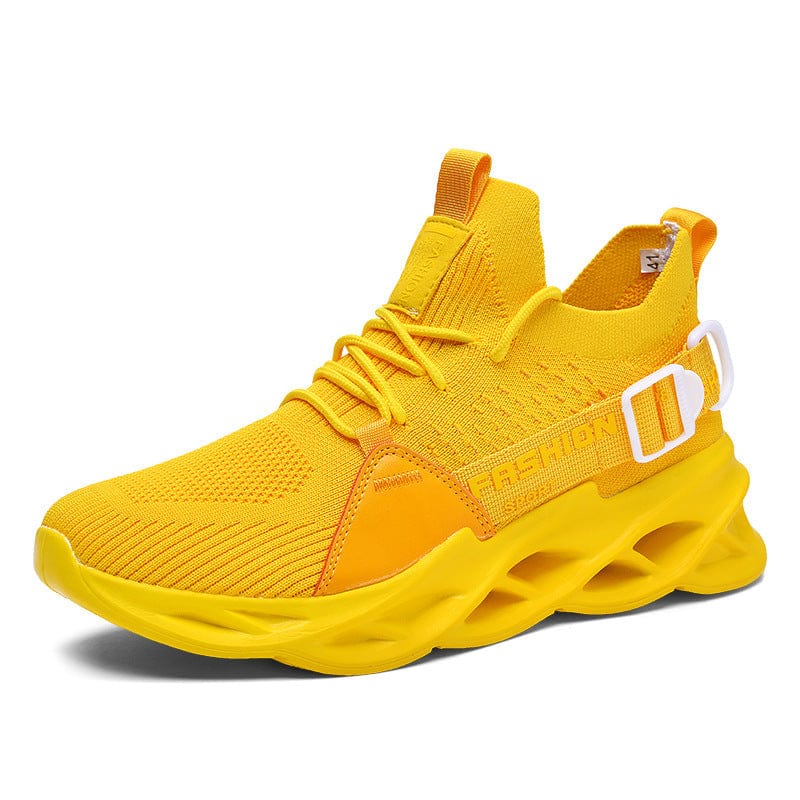 yellow sneakers gladiator flashlander left side