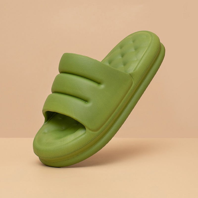 green sandals and slippers valanze flashlander left side footwear