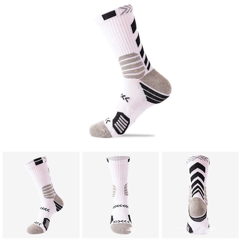 white black socks nitro flashlander left side front side back side
