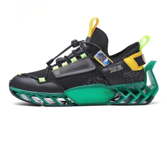 black green sneakers hydros flashlander left side