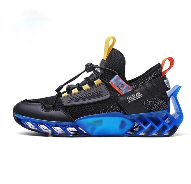 black blue sneakers hydros flashlander left side 