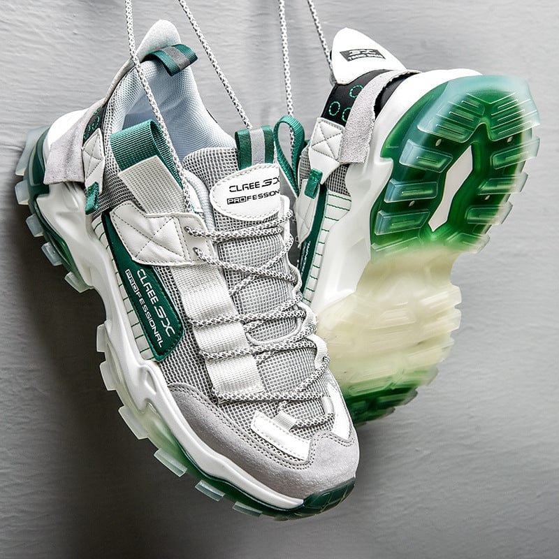 men´s sneakers vesta flashlander pair dark green white