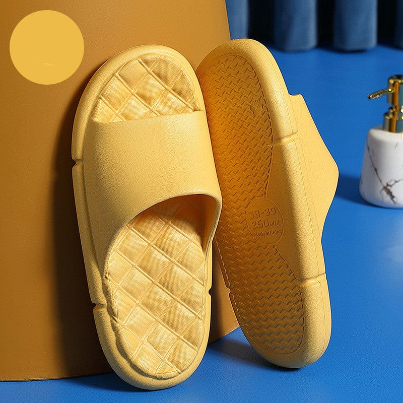 yellow sandals and slippers slipo flashlander pair men's and women's sandals