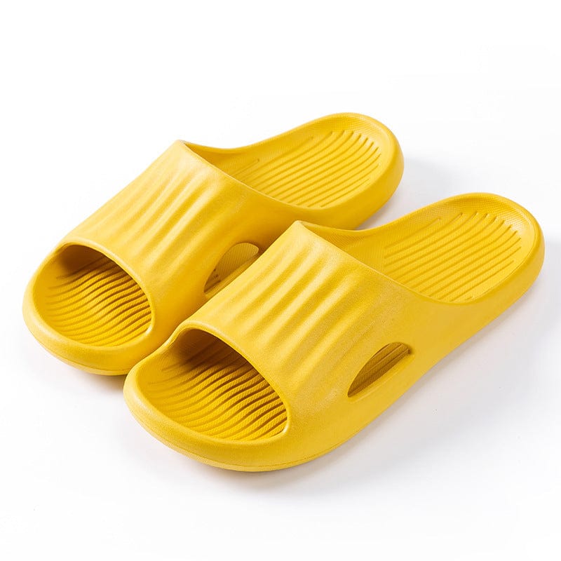 yellow slippers skualo flashlander left side pair for men and women