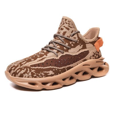 beige brown sneakers vibe flashlander left side