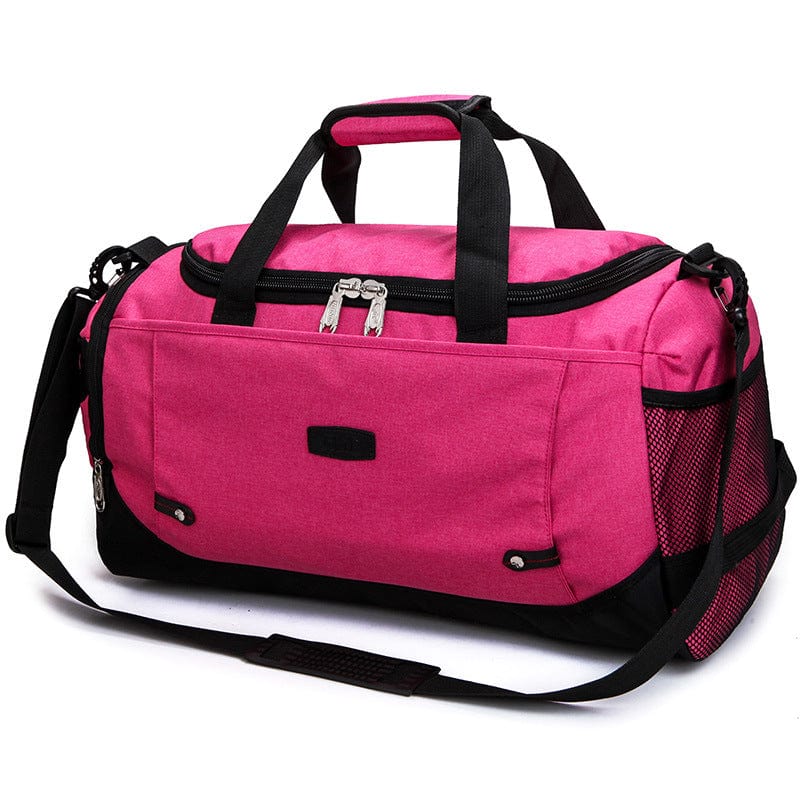 pink gym bag zylon flashlander front side sport bag