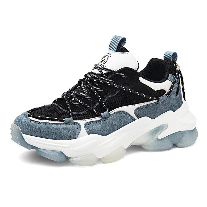 black blue grey sneakers spider 855 flashlander left side