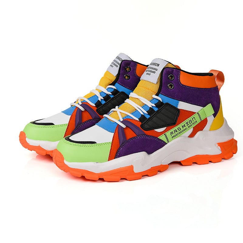 sneakers art pop flashlander pair