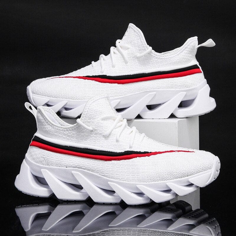 white sneakers polar flashlander men's footwear pair
