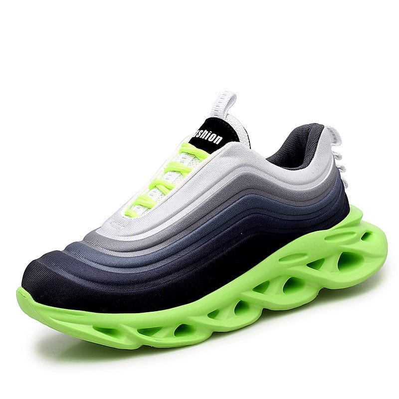 green sneakers remix flashlander left side