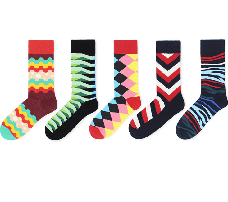 various colors socks soho flashlander left side pair