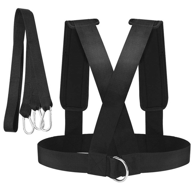 black Running Belt and Shoulder Strap Flashlander front side