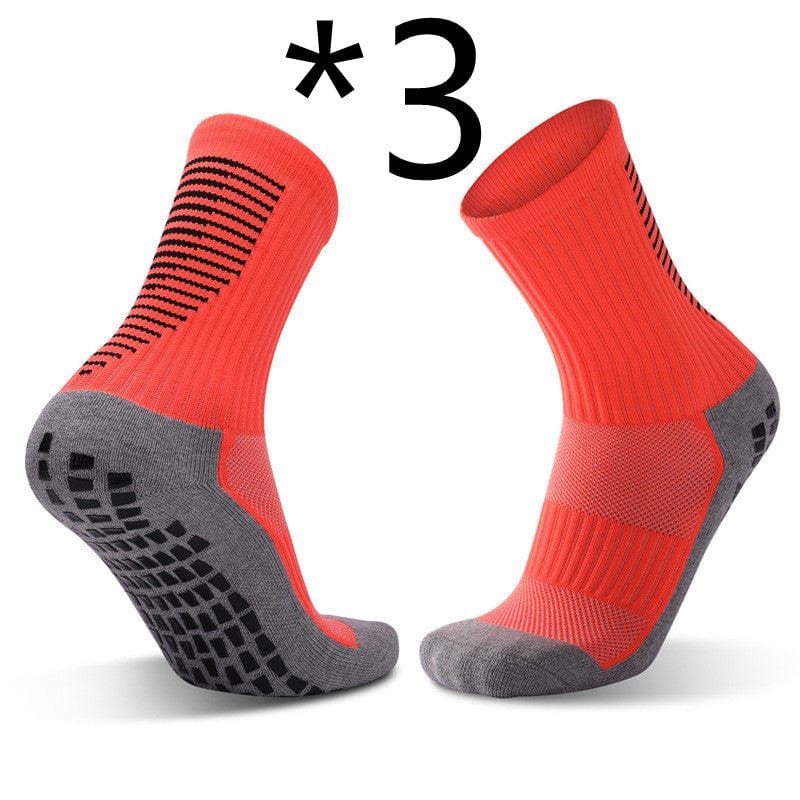 orange fluorescent socks running monkeys flashlander 3 pairs sport socks