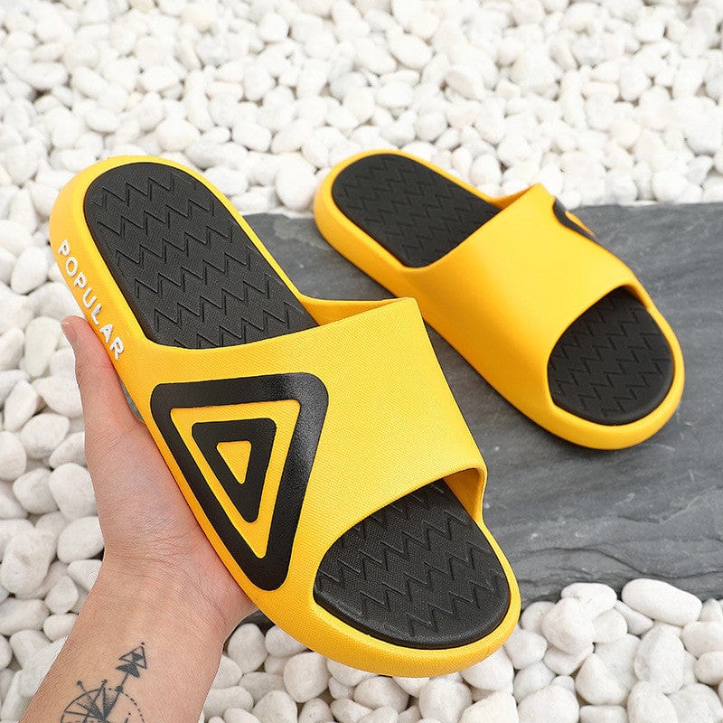 yellow sandals squid xp flashlander and slippers front side pair