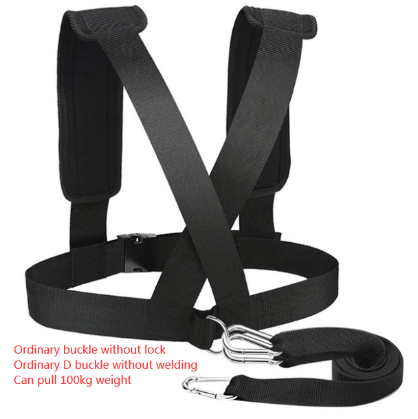 black Running Belt and Shoulder Strap Flashlander ordinary buckle without lock