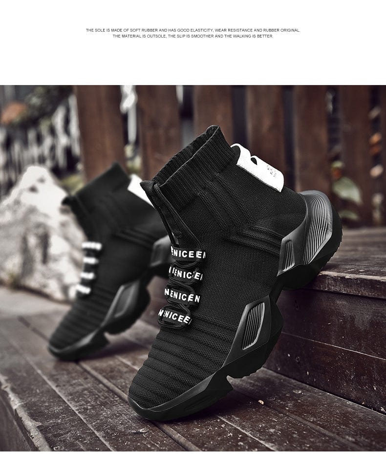 black shoes aquiles flashlander pair