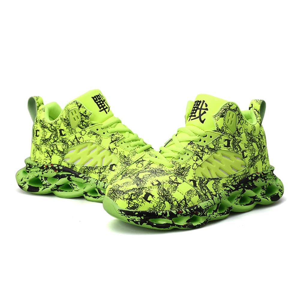 green sneakers mars flashlander pair