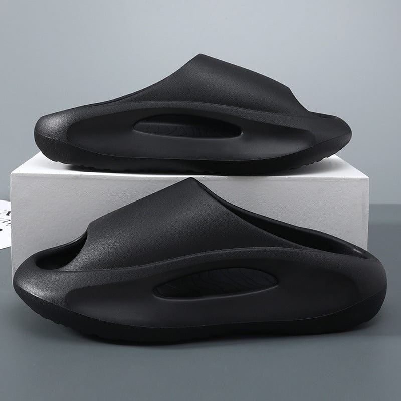 black sandals ezla flashlander pair for men and women