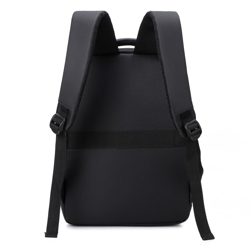 black backpack anti theft traveli flashlander back side