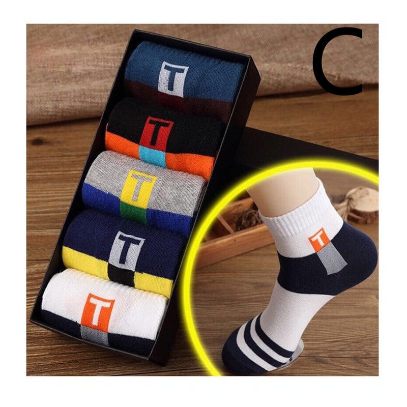 colors models socks tube flashlander left side men's socks