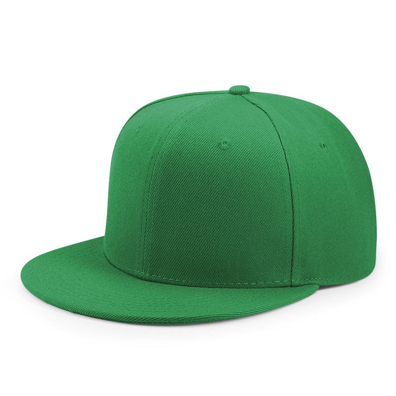 green cap patriota flashlander left side flat cap