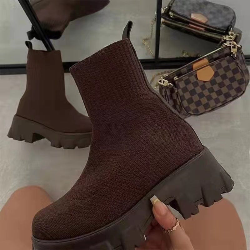 RUBY Flashlander Mujer Calcetín Botas Plataforma