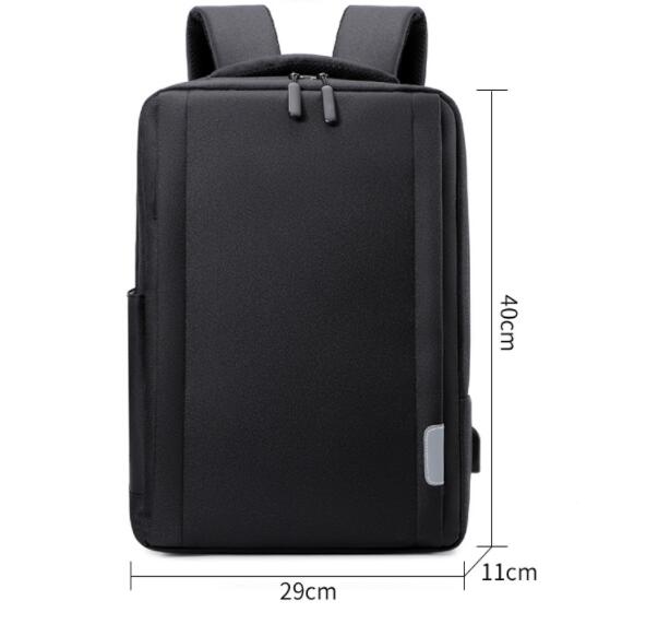 black backpack anti theft traveli flashlander sizes
